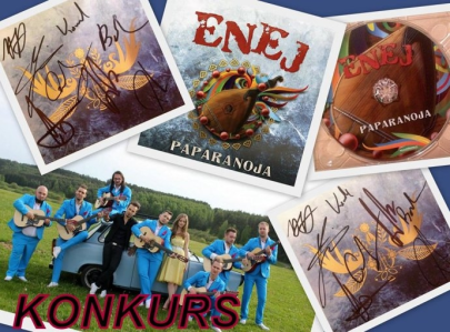 Konkurs: ENEJ album "Paparanoja" z autografami wszytskich członków zespołu.