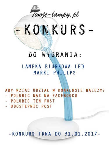 Wygraj lampkę biurową
