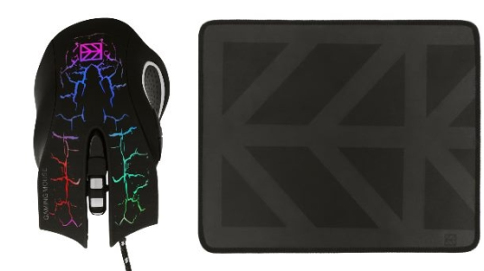 Wygraj zestaw dla graczy Hykker Gaming Set XR (mysz+podkładka)