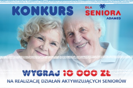 Konkurs "Adamed dla Seniora" dla organizacji aktywizujących seniorów
