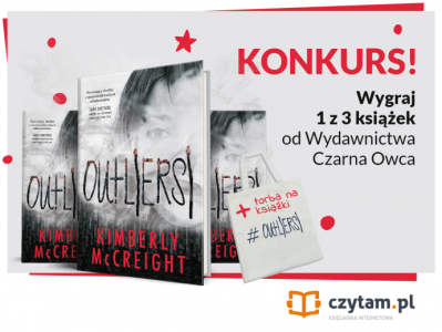 Wygraj egzemplarz "Outliersów" + torbę na książki!
