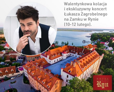 Konkurs "Walentynkowa kolacja w zamku Ryn"