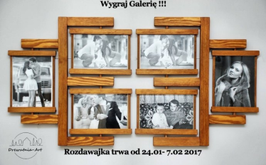 Wygraj galerię ramek na zdjęcia.
