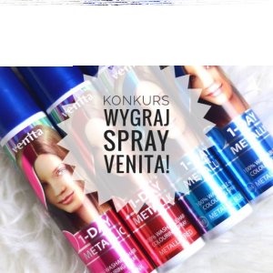 Wygraj kolorowy spray do włosów!