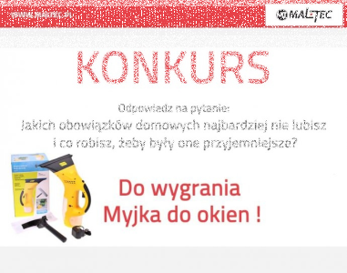 Wygraj myjkę do okien