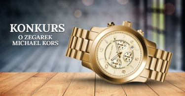 Konkurs o luksusowy zegarek męski Michael Kors