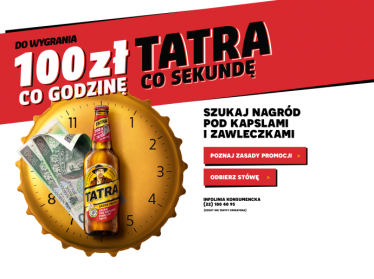 Loteria "Miliony piw są w Tatrach  - edycja 2017" 18+