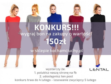 Wygraj bon na zakupy w wysokości 150 zł