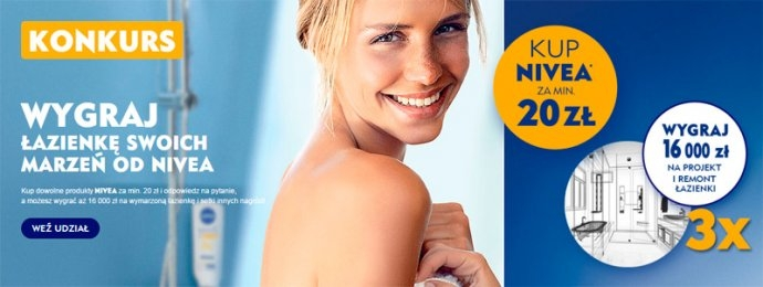 Wygraj łazienkę marzeń od NIVEA