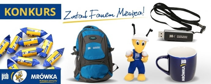 Konkurs "Zostań fanem miesiąca na fanpage Mrówki"