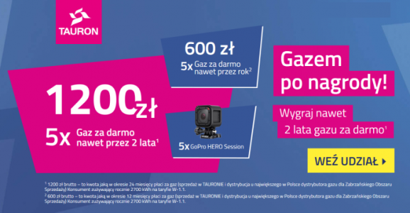 Konkurs "Gazem po nagrody"