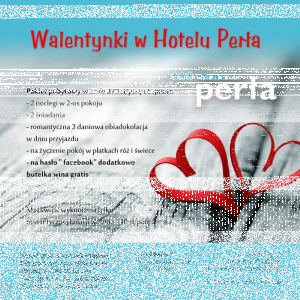 Konkurs "Walentynki w Hotelu Perła"