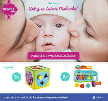 Konkurs fotograficzny "Witaj na świecie Maluszku!" - edycja luty 2017