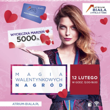 Konkurs "Walentynki z Atrium Biała" Białystok