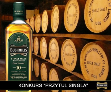 Konkurs "Bushmills Irish Whiskey - Przytul Singla" 18+