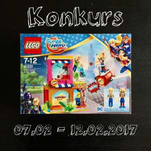 Wygraj zestaw klocków LEGO DC SuperHero Girls