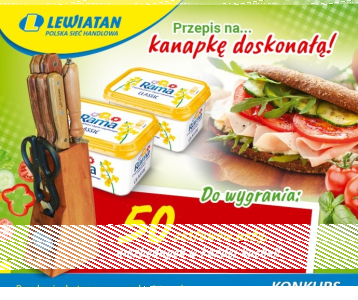Konkurs "Przepis na ... kanapkę doskonałą" Lewiatan