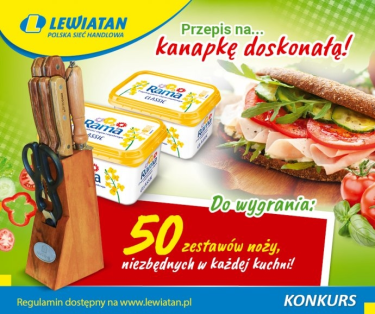 Konkurs "Przepis na ... kanapkę doskonałą" Lewiatan