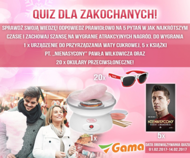 Konkurs "Quiz dla zakochanych"