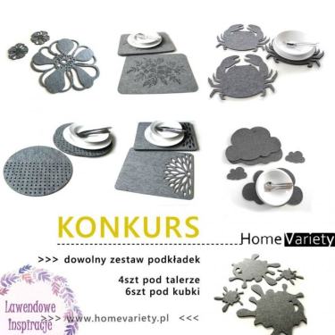 Wygraj podkładki filcowe!