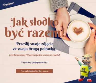 Konkurs walentynkowy "Jak słodko być razem"