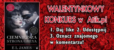 Wygraj książkę "Ciemniejsza strona Greya"