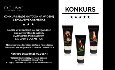 Konkurs "Bądź gotowa na wiosnę z Exclusive Cosmetics"