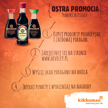 Konkurs "Ostra promocja  Develey - produkt miesiąca"