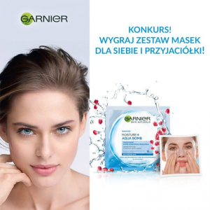 Wygraj jeden z 300 zestawów masek Garnier