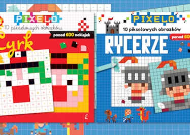 Wygraj pikselowe kolorowanki dla trzylatków!