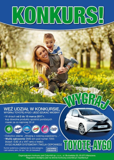 Konkurs "Jedź z rodziną szukać wiosny!" Kaufland