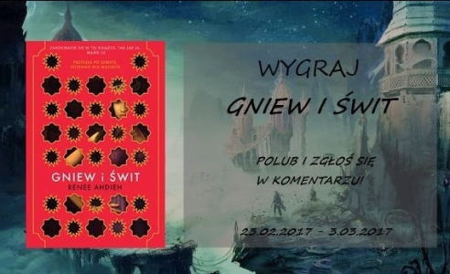 Konkurs "Wygraj książkę Gniew i Świt"