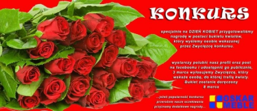 Konkurs "Oskar Meble Kwiaty Bukiet na Dzień Kobiet"