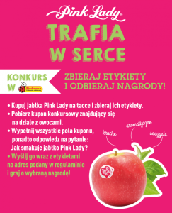 Konkurs "Pink Lady – trafia w serce" Biedronka