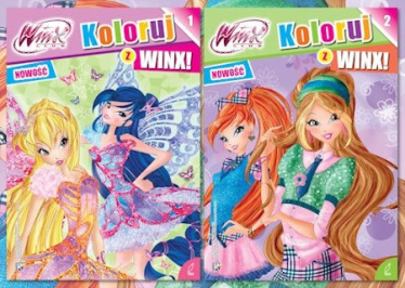 Wygraj zestawy kolorowanek WINX!