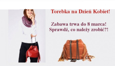 Konkurs na Dzień Kobiet z torebką w tle!
