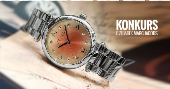 Konkurs o damski zegarek Marc Jacobs