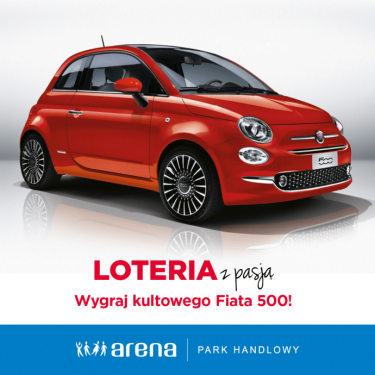 Loteria z Pasją - wygraj Fiata 500! Gliwice