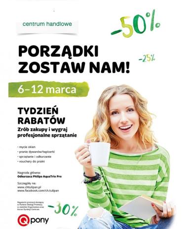 Konkurs "Porządki zostaw nam" Centrum Handlowe Tulipan ŁÓDŹ