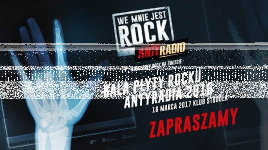 Wygraj zaproszenie na Galę Płyty Rocku Antyradia w Warszawie