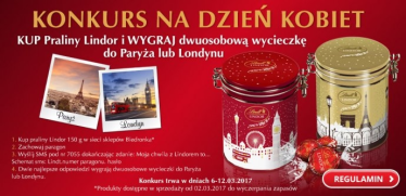 Konkurs na Dzień Kobiet, Biedronka