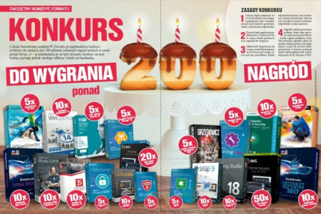 Konkurs "200 nagród na dwusetny numer"