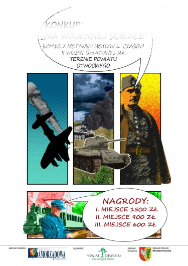 Konkurs plastyczny "Na wojennej ścieżce"