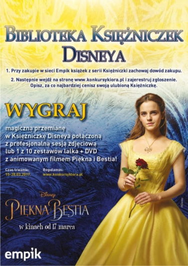Konkurs "EMPiK - Biblioteka Księżniczek Disneya"