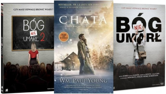 Wygraj zestawy z powieścią Chata w filmowym wydaniu!