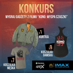 Konkurs "Kong: Wyspa Czaszki"