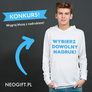 Wygraj bluzę męską z własnym nadrukiem