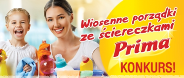 Konkurs "Wiosenne porządki ze ściereczkami Prima" Carrefour