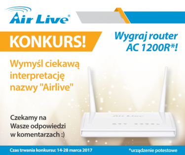 Wygraj router Airlive