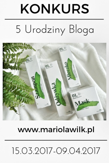 Konkurs "5 urodziny bloga"